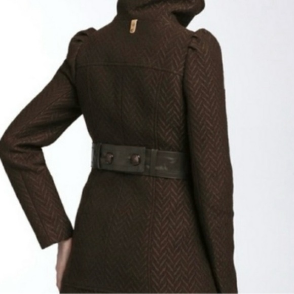 Mackage Retro Tailored Long Wool Jacket - Picture 2 of 15